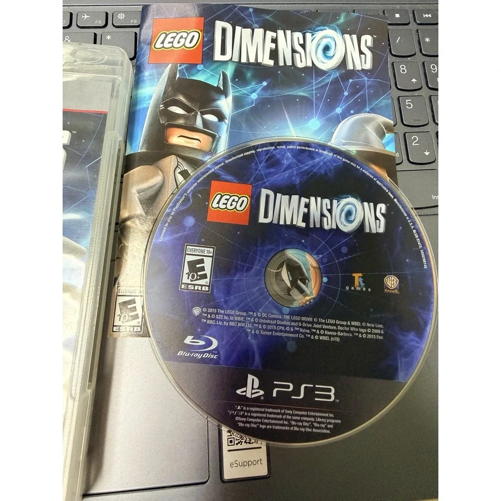LEGO‎ Dimensions PS3 PlayStation 3 Game with Case and Manual CIB